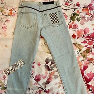 ERD Light Wash Distressed Jeans